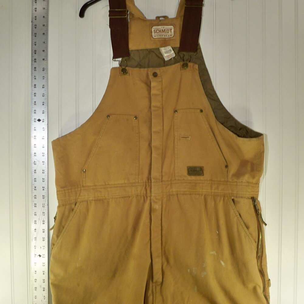 C.E. Schmidt Workwear, Insulated Brown Jean *Overalls 2XLR